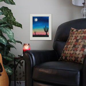 Desert Cactus - 8x10 print
