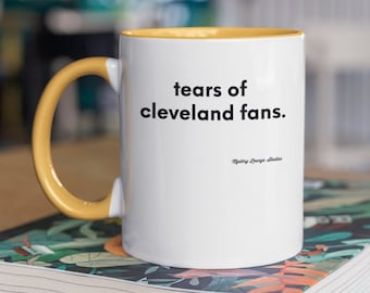 Tears of Cleveland Fans Tasse
