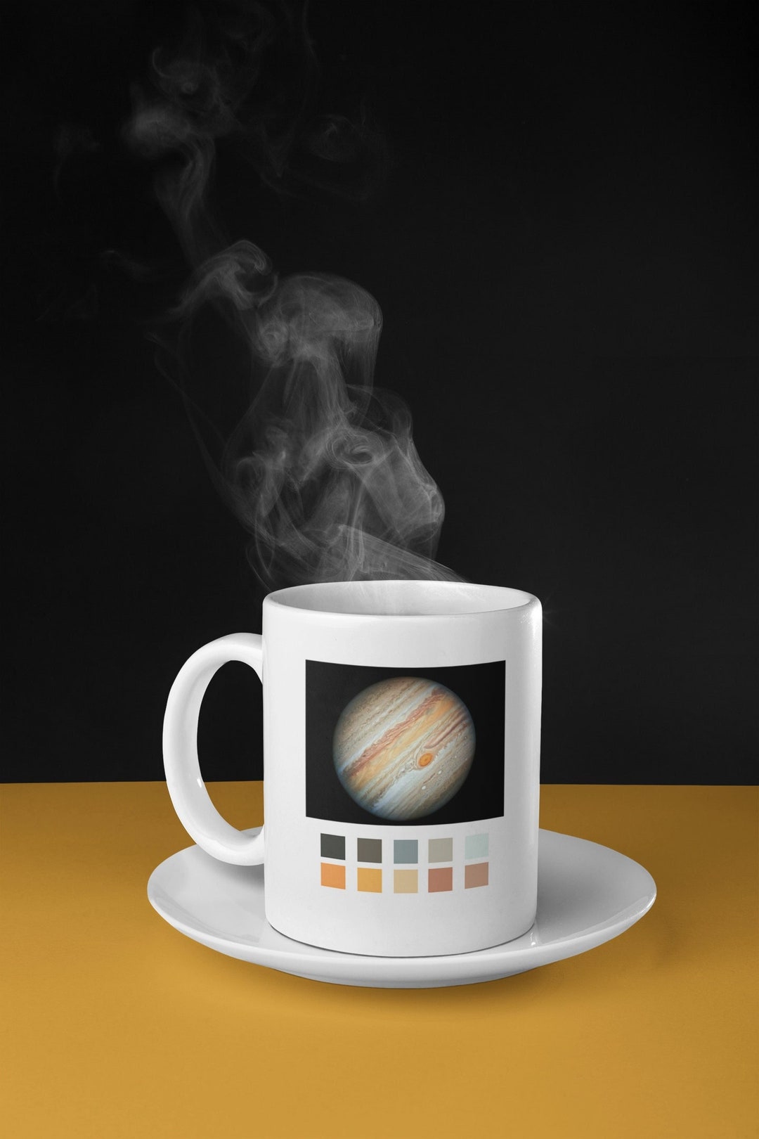 Shades of Jupiter Mug Astronomy Gifts Science Gifts Space Etsy