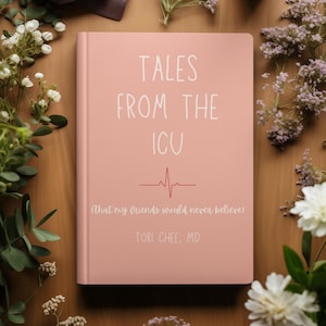 Tales from the ICU – Funny ICU Nurse Journal, Critical Care Notebook, Personalized Gift for Nurses, Shift Notes, ICU Humor Notebook