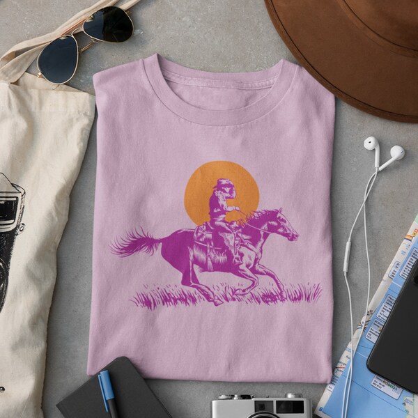 Camiseta gráfica de vaquera lesbiana, orgullo sutil, camiseta WLW