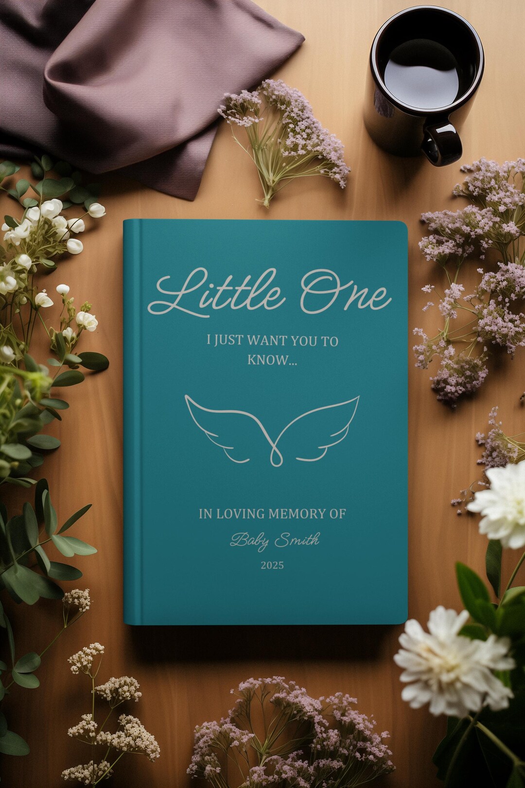 Infancy Journal Personalized Infant Loss Grief Journal – Miscarriage Memorial Gift - Etsy