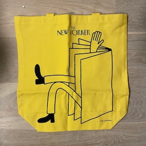 The New Yorker Tote Limited Edition Tim Lahan - Brand New, with original bag; unused