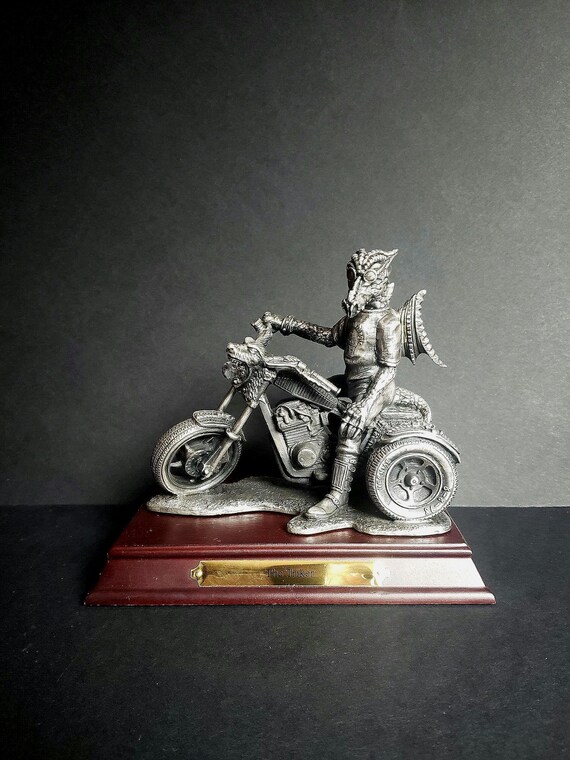 ビンテージ　80's ブルウィンクル ダドリードゥライト フィギュア The Triker. Tudor Mint 3335. Myth and Magic Vintage Pewter