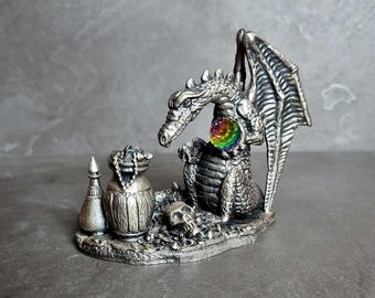 Mood Dragons Sneaky Figurine Franklin Mint Limited Edition