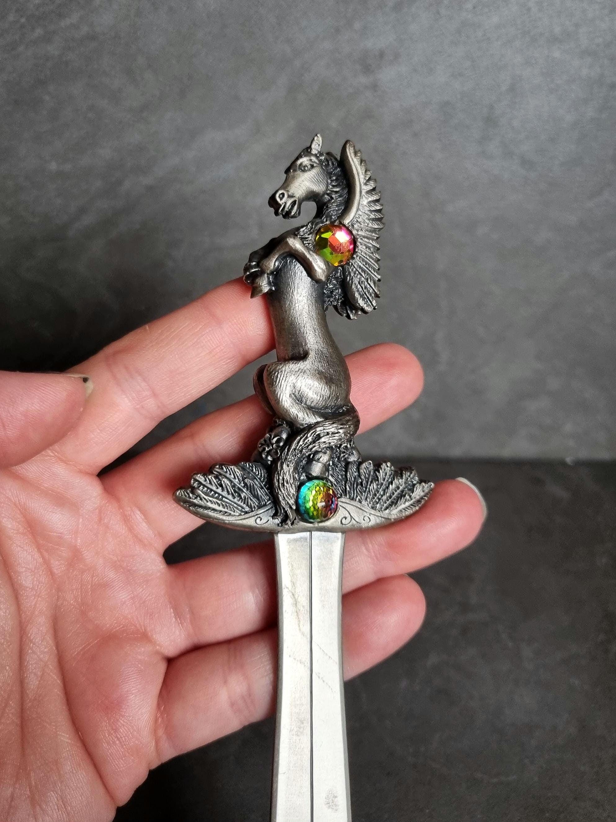 Pegasus Letter Opener. the Tudor Mint, Myth and Magic Vintage