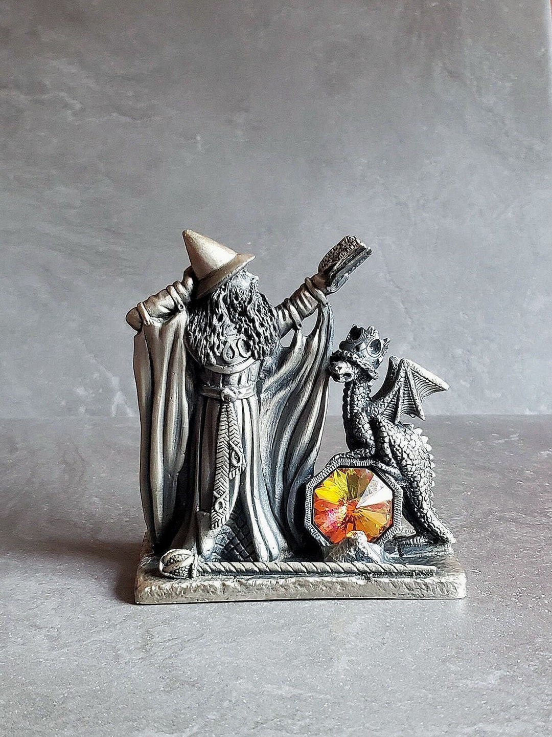 The Wrong Spell, the Tudor Mint, Myth and Magic Vintage Pewter