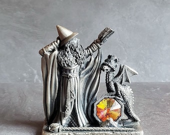 The Wrong Spell, the Tudor Mint, Myth and Magic Vintage Pewter