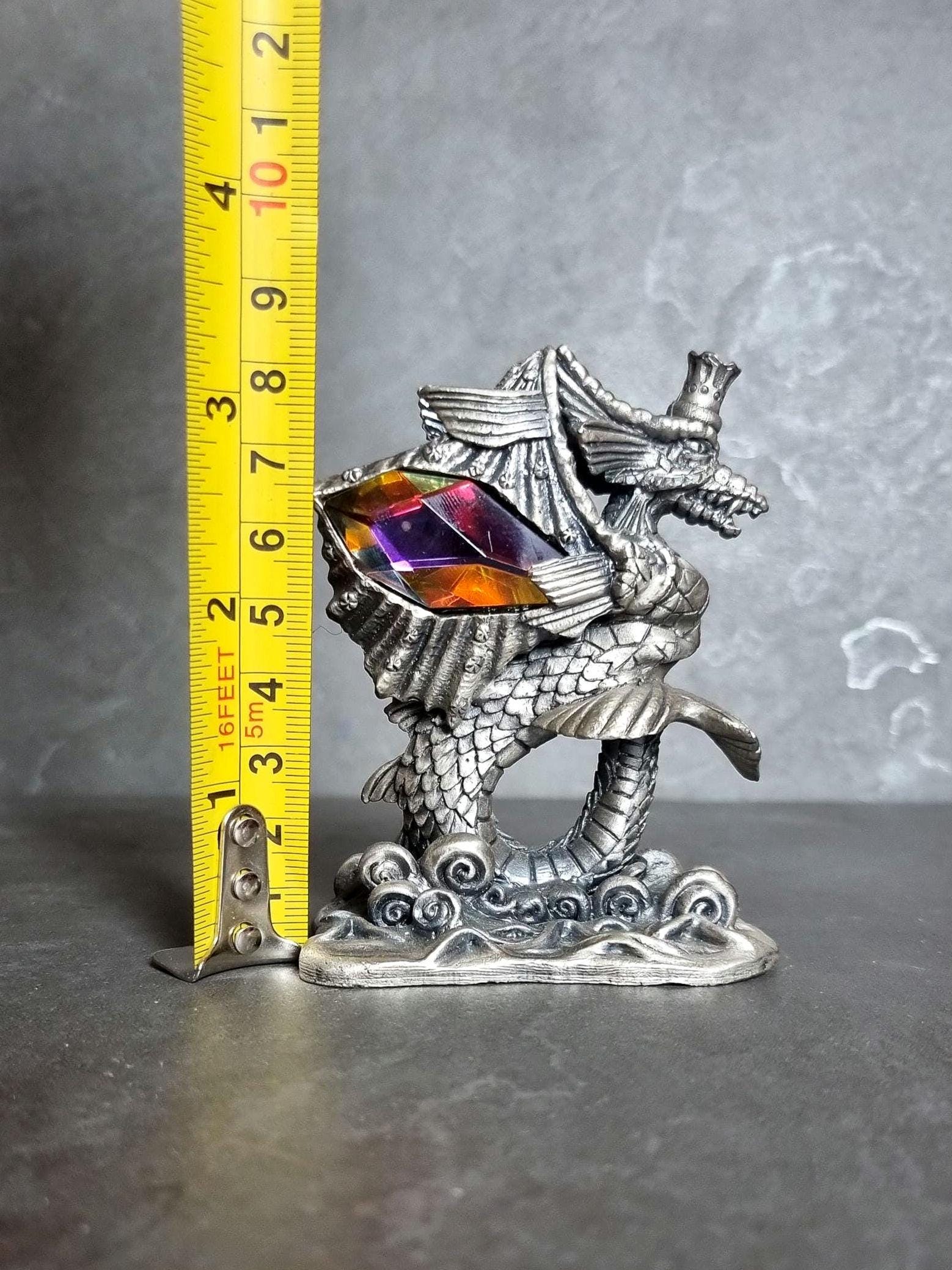 The Dragon of the Deep 3120, Myth and Magic Vintage Pewter