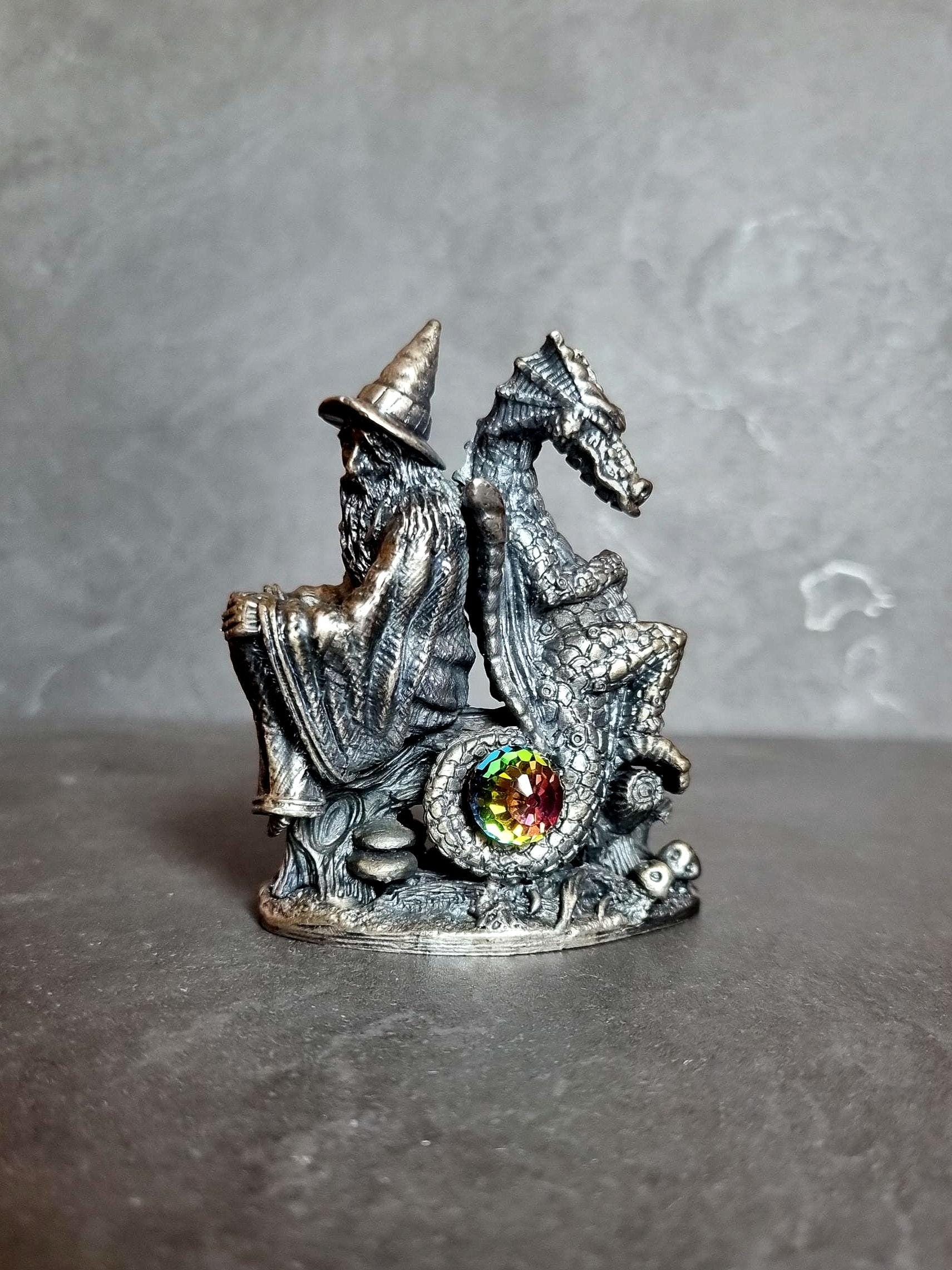 Contemplation CC07 the Tudor Mint Myth and Magic Vintage Pewter