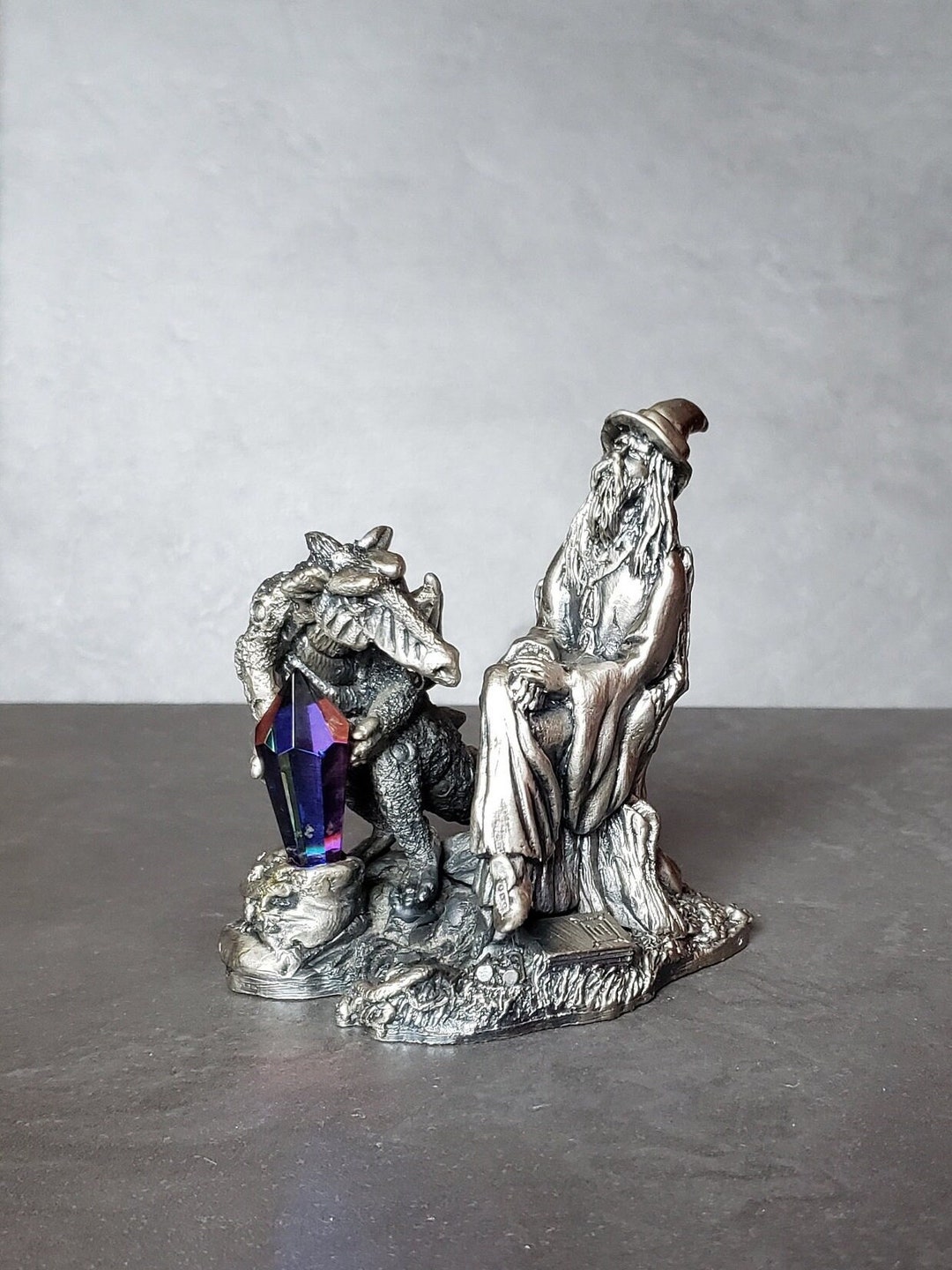 The Mischievous Dragon 3113. Myth and Magic Tudor Mint Pewter