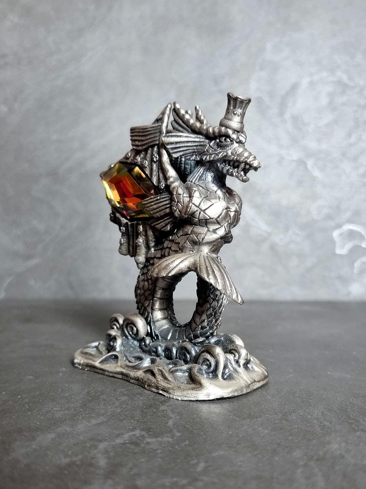 The Dragon of the Deep 3120, Myth and Magic Vintage Pewter