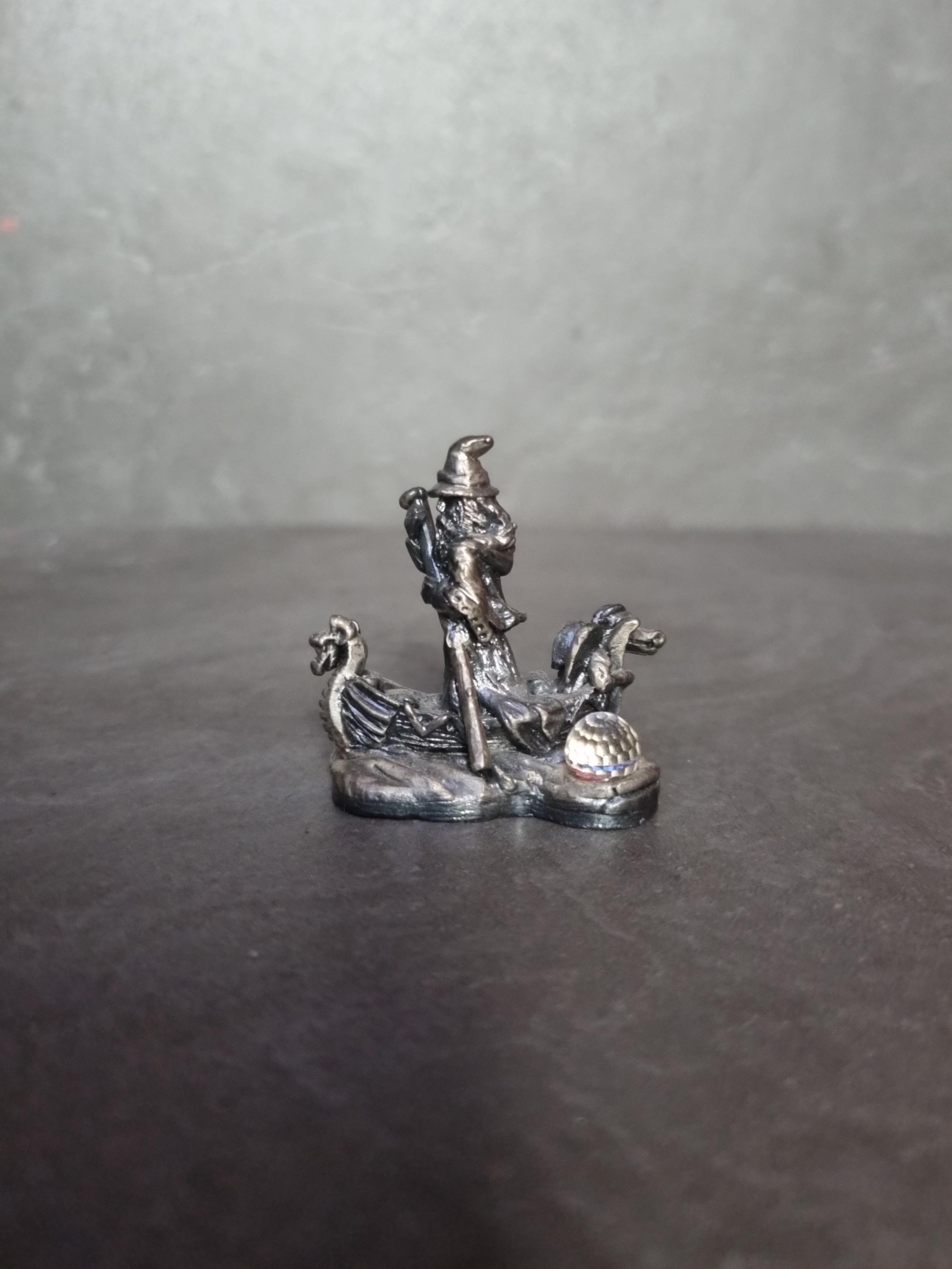 The Wizard of the Lake. Tudor Mint 3561. Miniature Myth and Magic