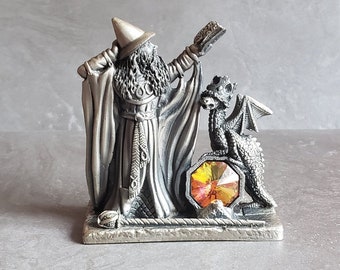 The Wrong Spell, the Tudor Mint, Myth and Magic Vintage Pewter