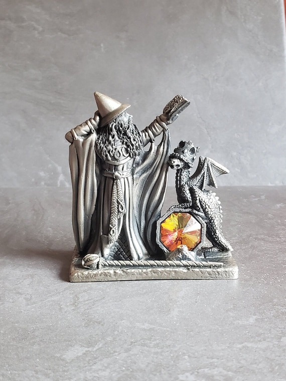 The Wrong Spell, the Tudor Mint, Myth and Magic Vintage Pewter