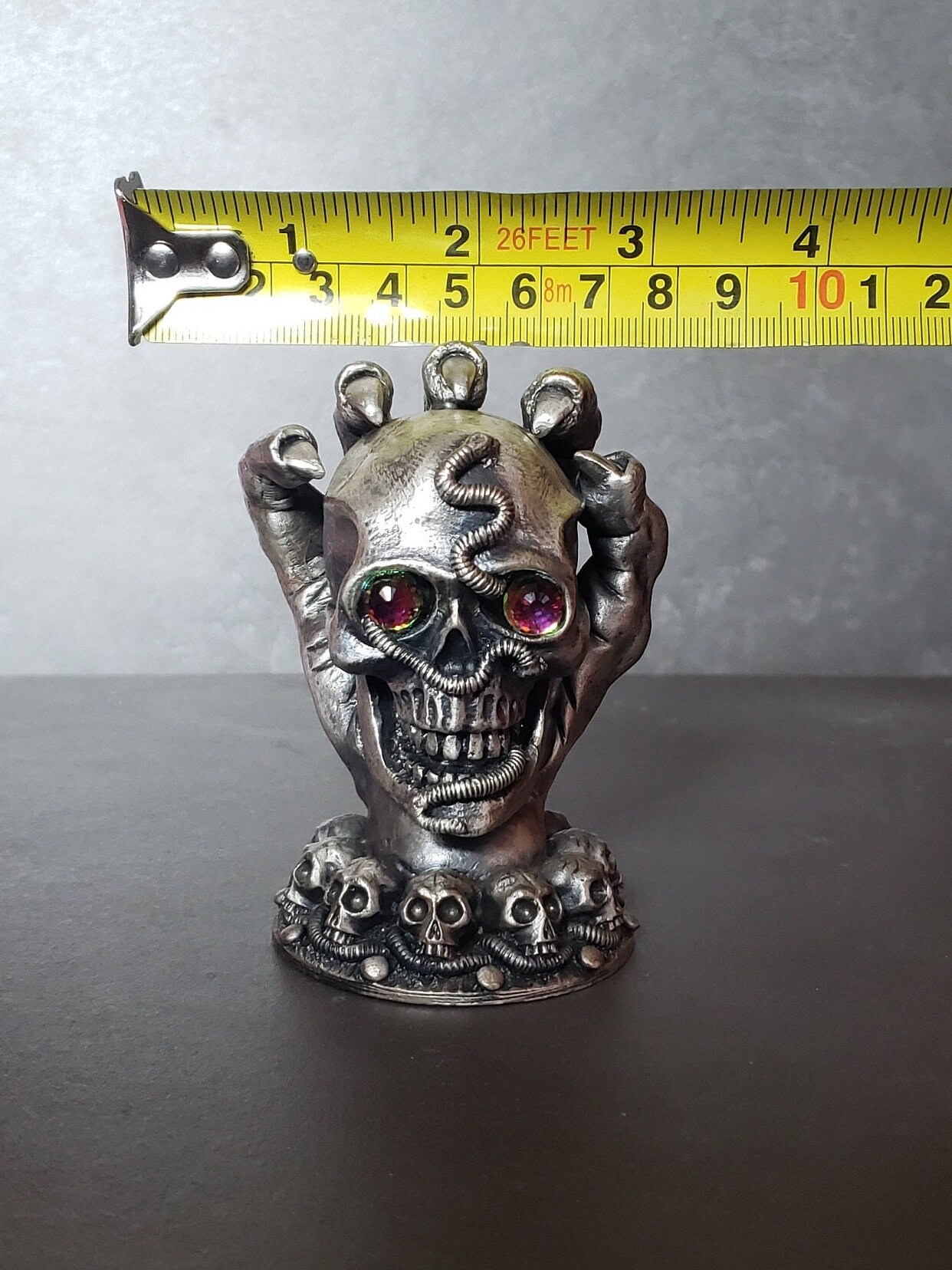 The Keeper of the Skull Tudor Mint Myth and Magic Vintage Pewter