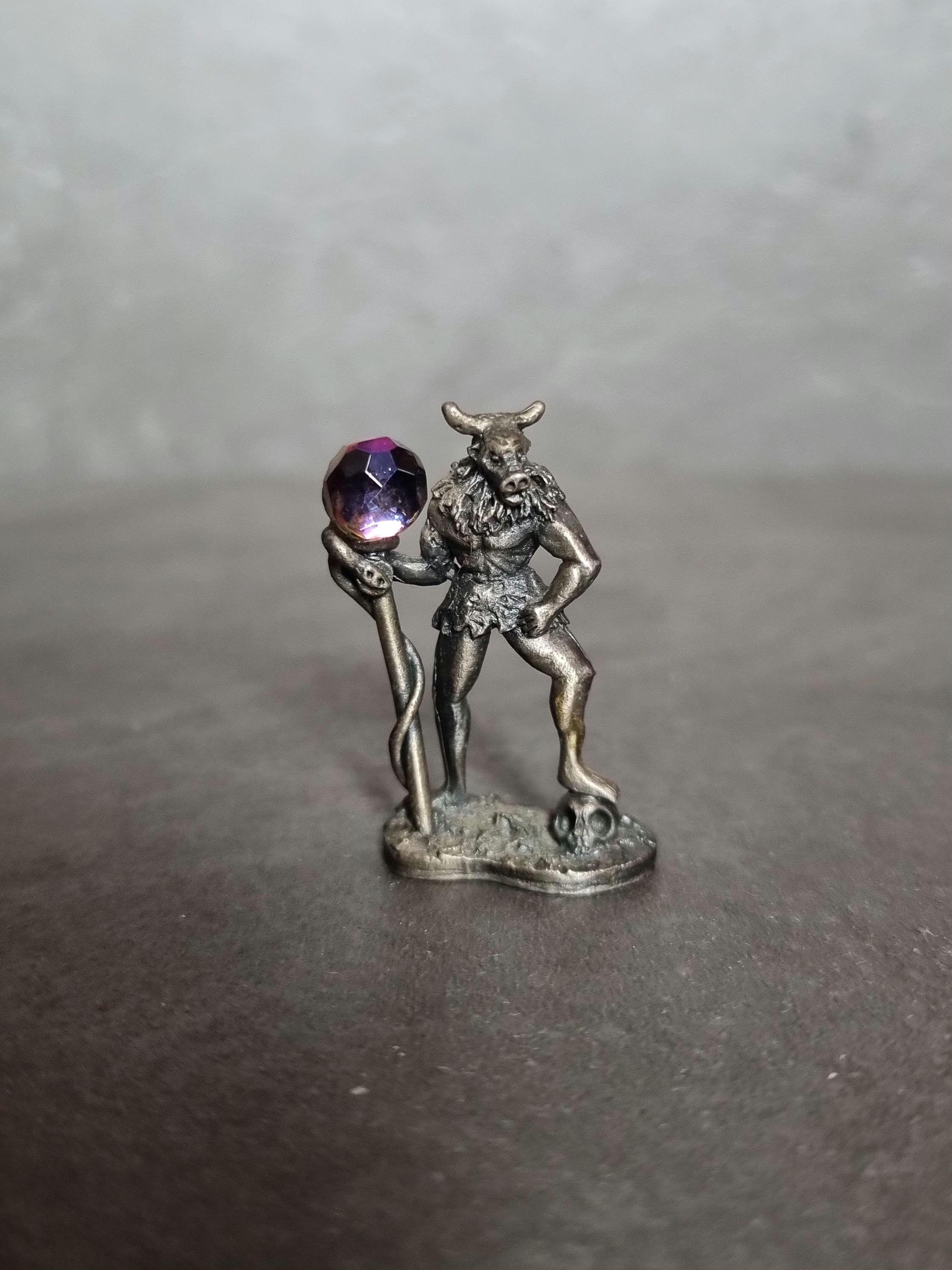 The Minotaur. Tudor Mint. Myth and Magic Vintage Pewter