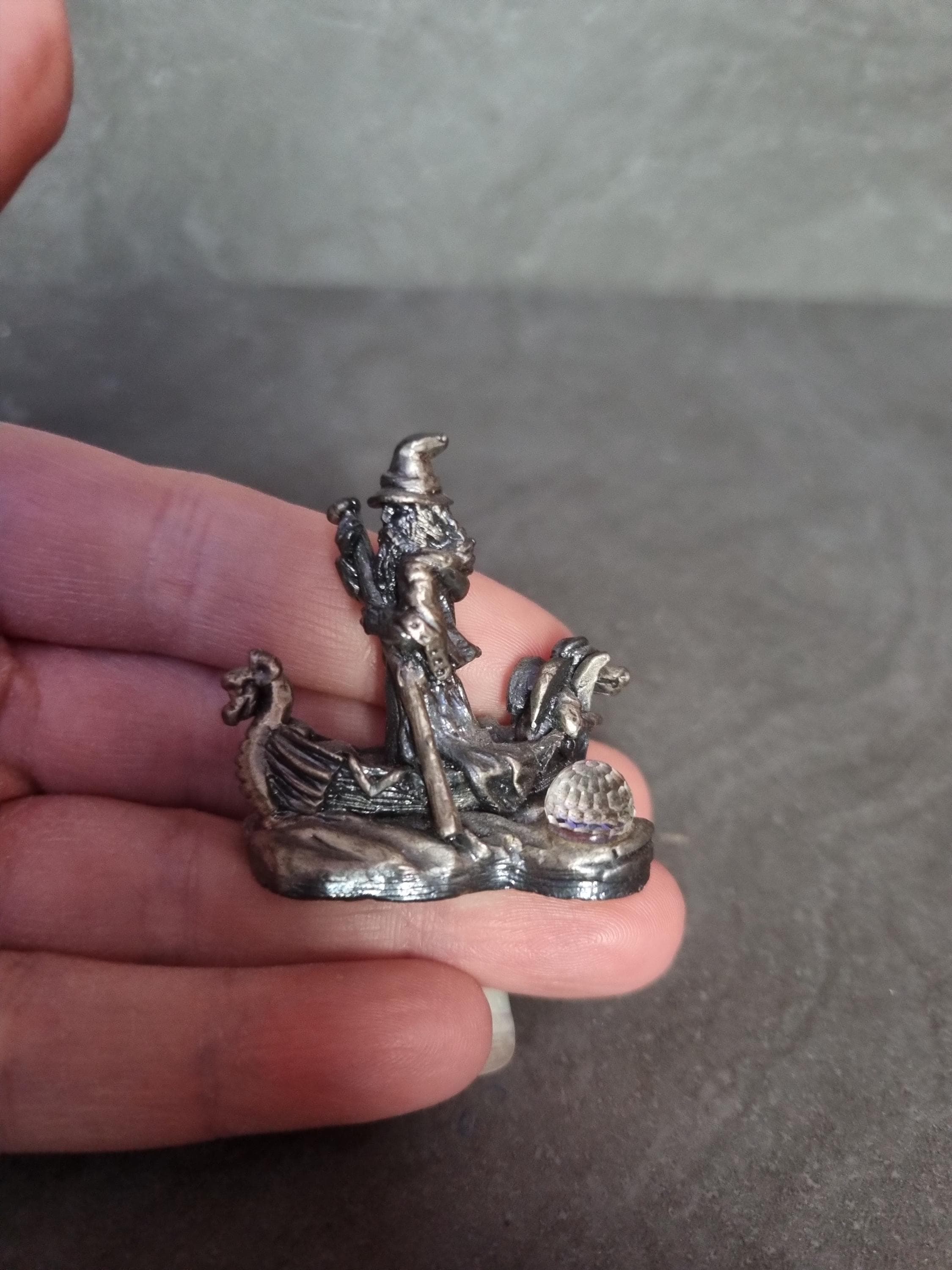 The Wizard of the Lake. Tudor Mint 3561. Miniature Myth and Magic