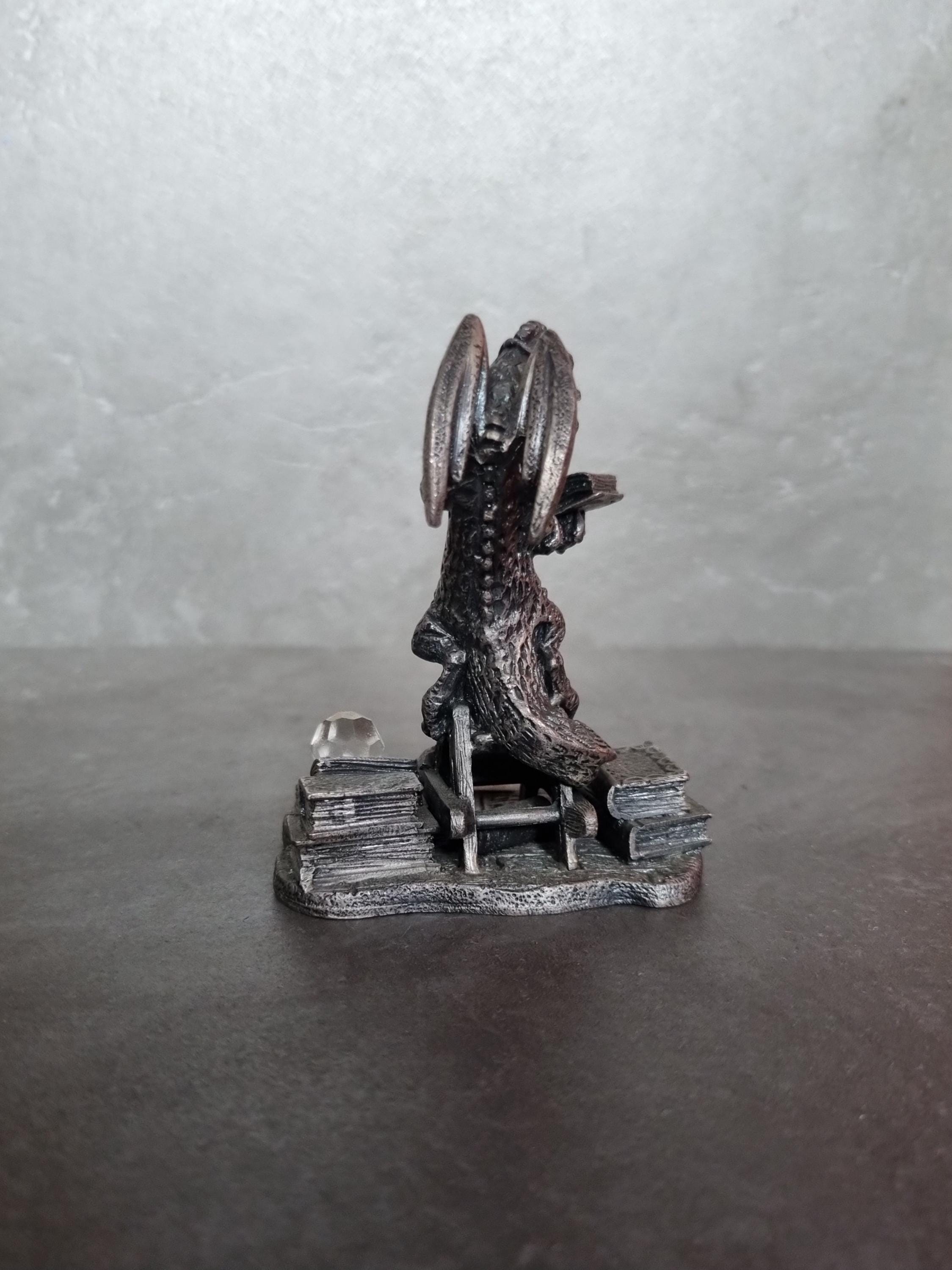 Dragon Pewter Figurine. the Spell Keeper. Mystic Legends Evergreen 