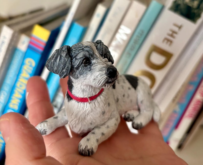 custom made pet dog sculpture pet memorial bild 11