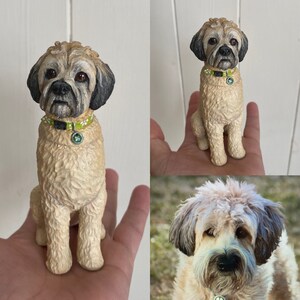 custom made pet dog sculpture pet memorial bild 8