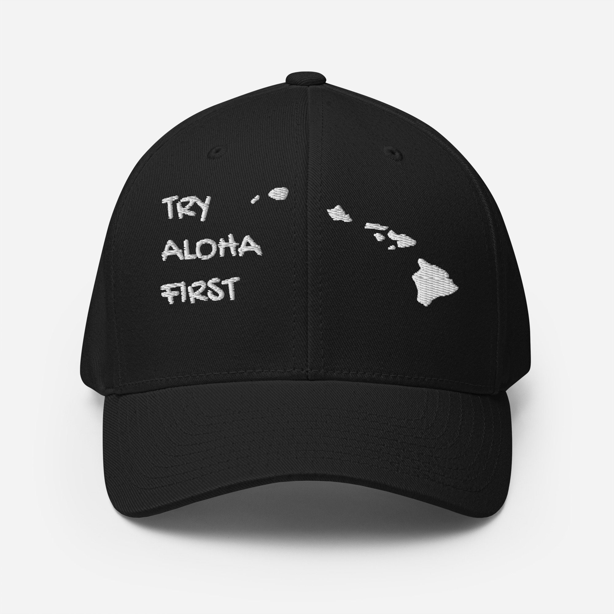 TRY ALOHA FIRST Flexfit Cap - Etsy