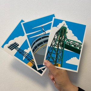Set di stampe artistiche 'Roffa State of Mind | L'ascensore | De Kuip | SS Rotterdam'