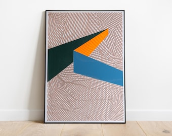 Silkscreen Glaces #1 | 50x70 cm