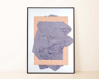 Screen print Granes #2 | 50x70 cm