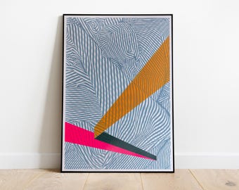 Silkscreen Glaces #3 | 50x70 cm