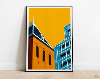 Art print 'Sunny Side Up | City Hall'