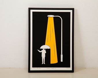 Silkscreen Liquid Lights #1