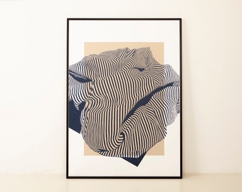 Screenprint Glitches & Stitches #2 | 50x70 cm
