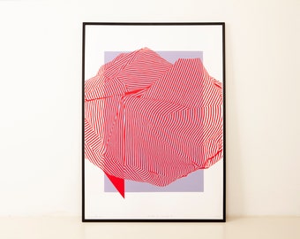 Glitches & Stitches #3 | 50x70 cm