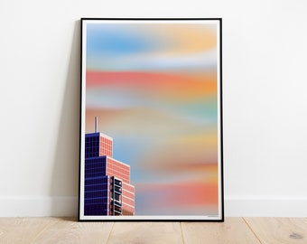 Art print 'Indie Skies | Zalmhaven'