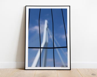 Art print 'Rotterdam Out of Focus | Erasmus Bridge''