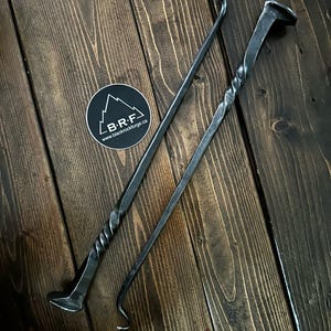 Rail Road Spike Meat Flipper
