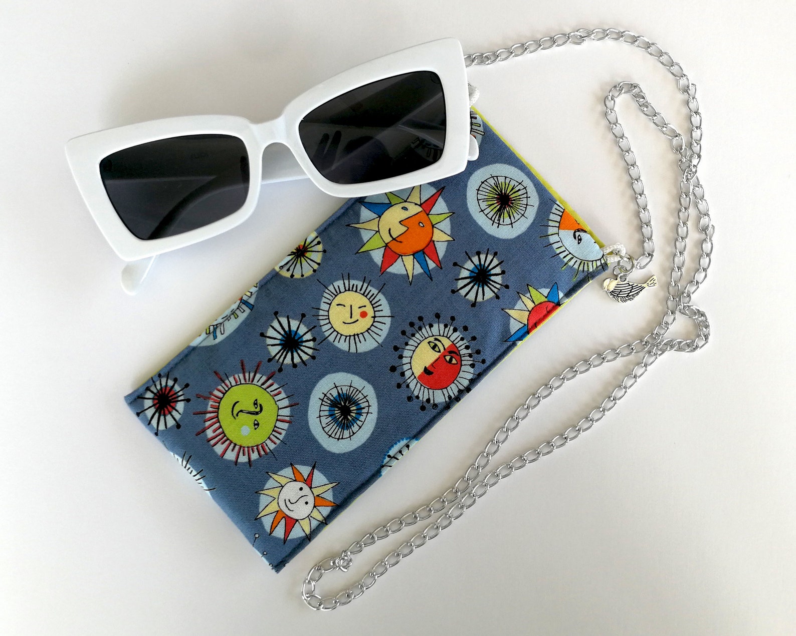Eyeglass Fabric Case Eyeglass Pouch Sunglass Pouch Bag Etsy