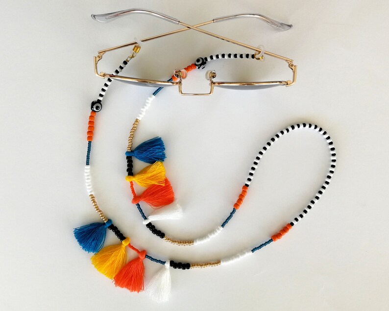 Bead Eyeglass Holders Beaded Glasses Chain Beaded Eyeglass Holder Chain