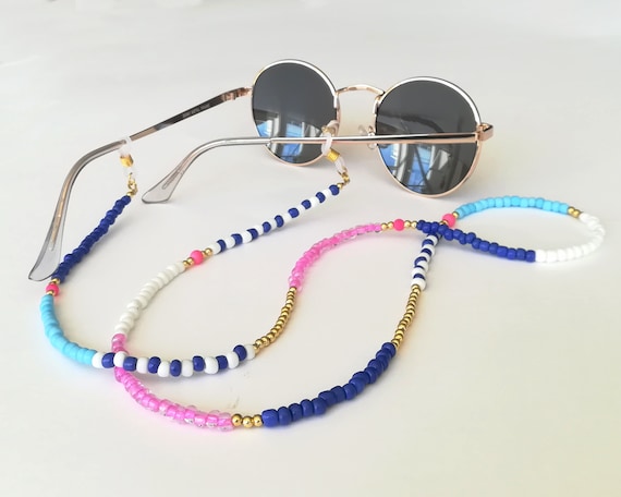 Glasses lanyard sale beaded