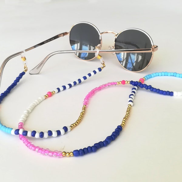 Bead Eyeglass Holders - Beaded Glasses Chain - Beaded Eyeglass Holder Chain - Sunglasses Necklace - Sunglass Accessories - Eyeglass Lanyard