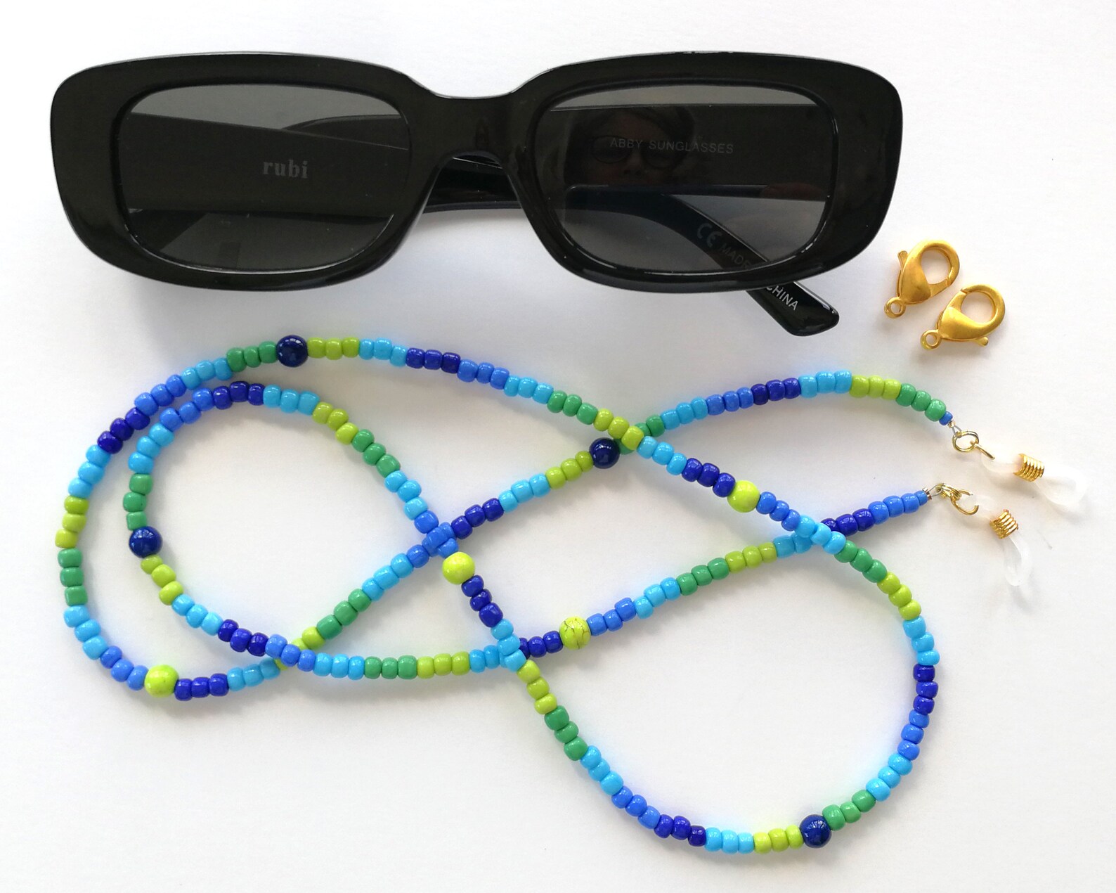 Beaded Sunglasses Chain Beaded Glasses Chain Beaded Etsy