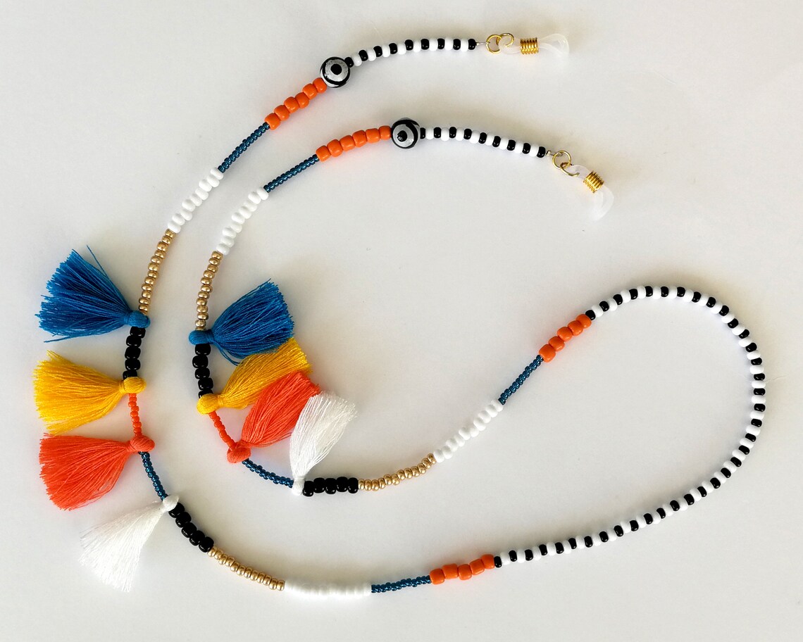 Bead Eyeglass Holders Beaded Glasses Chain Beaded Eyeglass Holder Chain