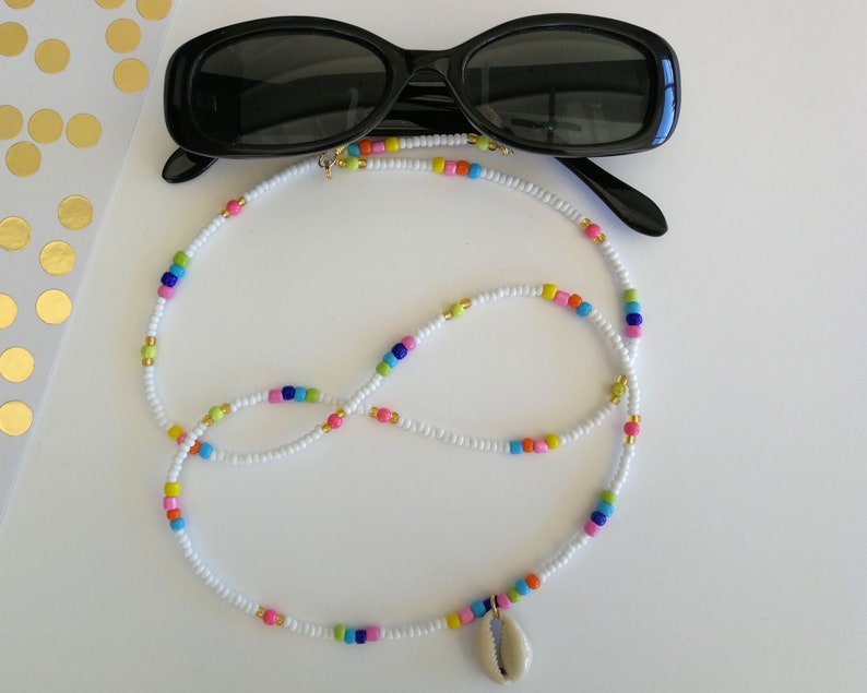 Beaded Sunglass Chains Beaded Glasses Chain Beaded Etsy