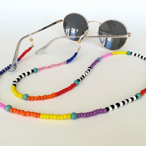 Bead Eyeglass Holders - Beaded Glasses Chain - Beaded Eyeglass Holder Chain - Sunglasses Necklace - Sunglass Accessories - Eyeglass Lanyard