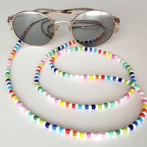 Bead Eyeglass Holders - Beaded Glasses Chain - Beaded Eyeglass Holder Chain - Sunglasses Necklace - Sunglass Accessories - Eyeglass Lanyard