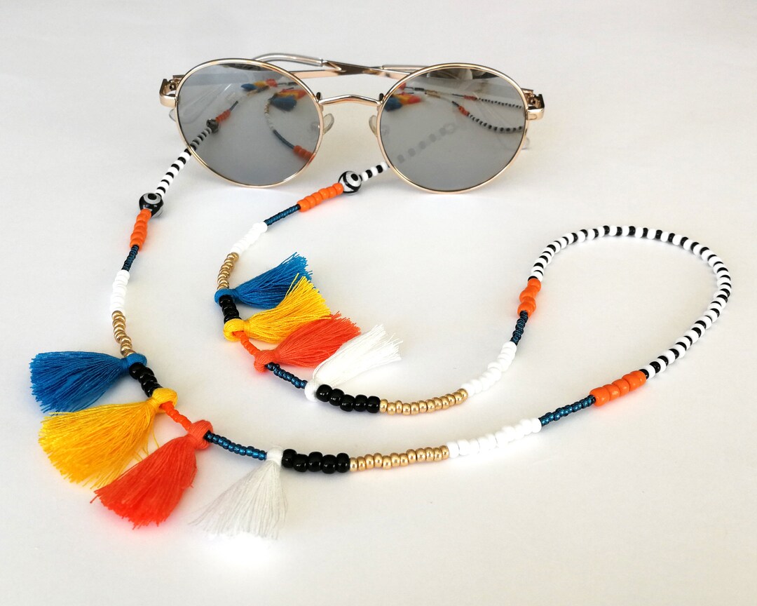Bead Eyeglass Holders Beaded Glasses Chain Beaded Eyeglass Holder Chain