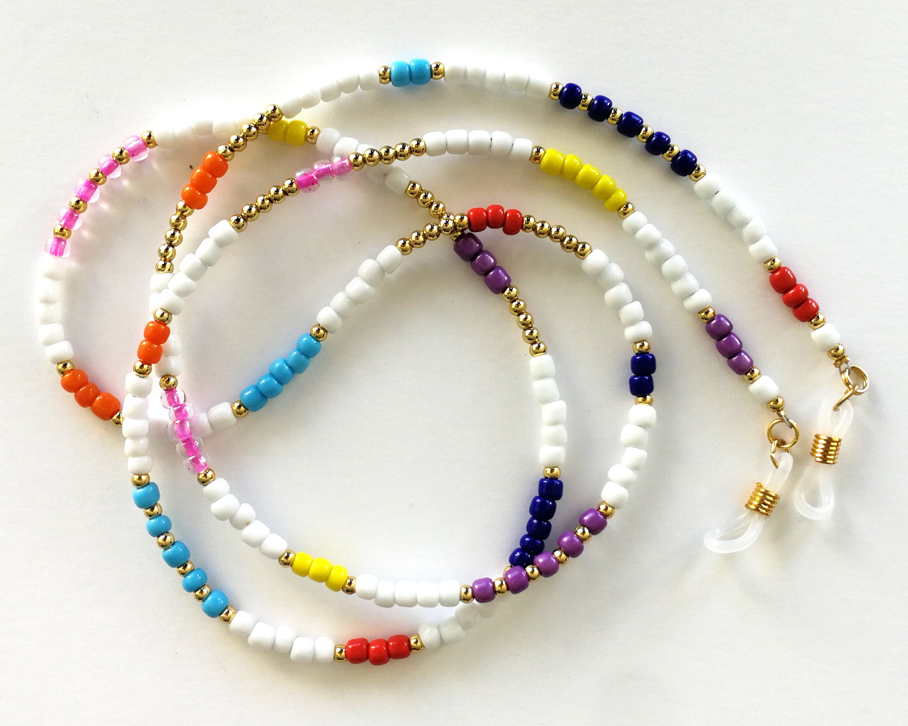 Bead Eyeglass Holders Beaded Glasses Chain Beaded Eyeglass Holder Chain