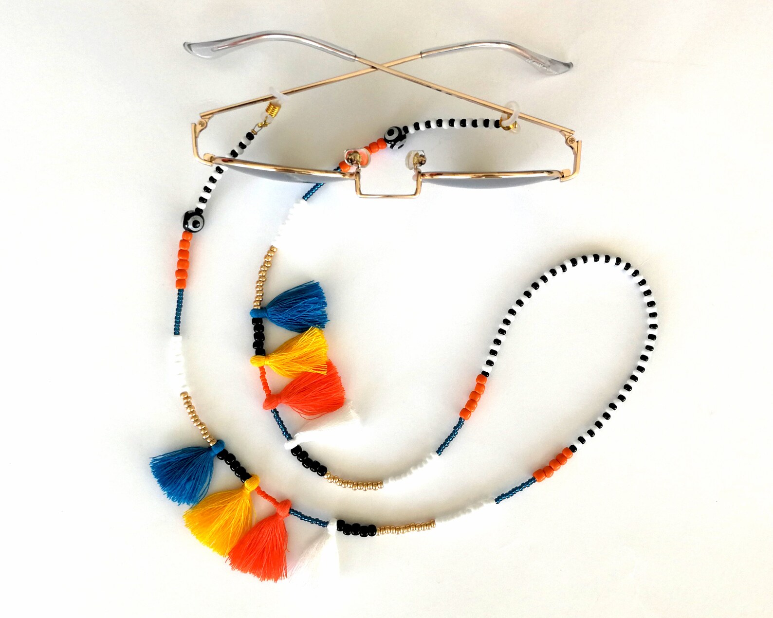 Bead Eyeglass Holders Beaded Glasses Chain Beaded Eyeglass Holder Chain