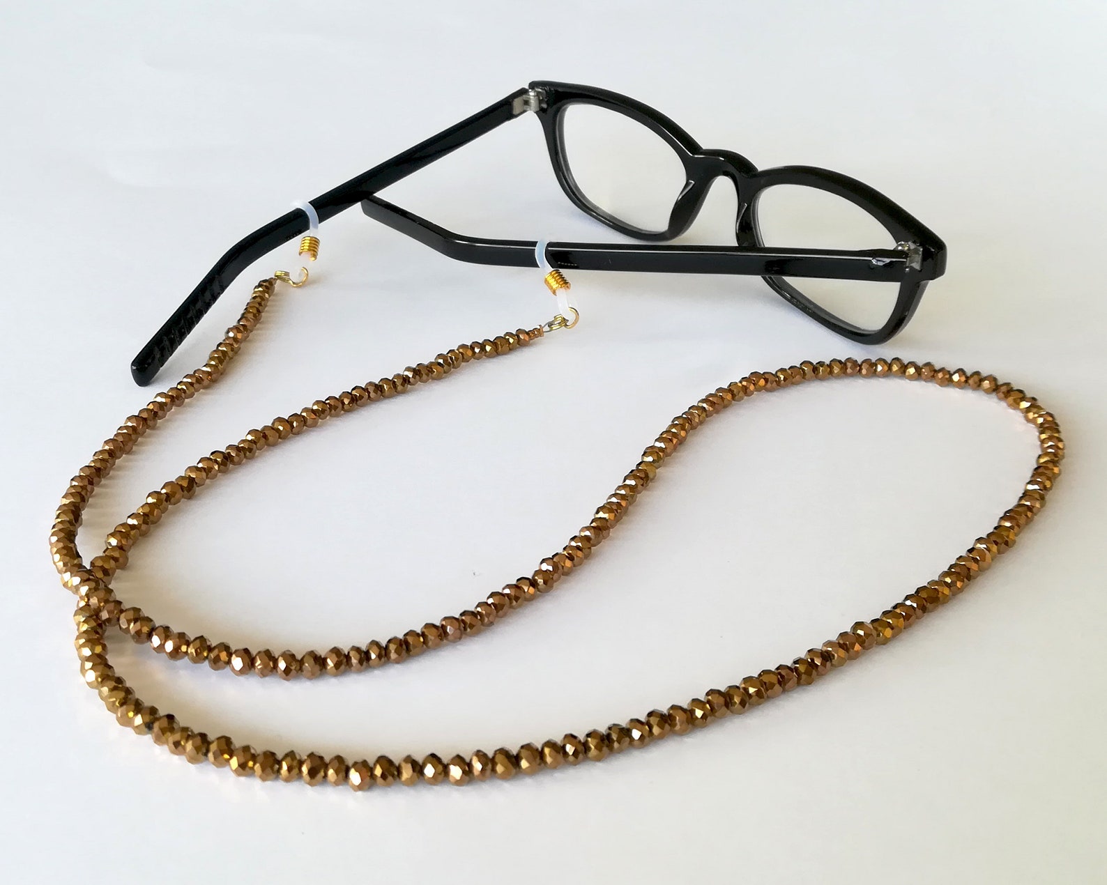 Reading Glasses Chain Eyewear Necklaces Beaded Sunglass Etsy